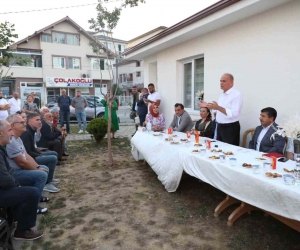 Başkan Özlü “Bu toplantılar siyasi değil, insani buluşmadır”
