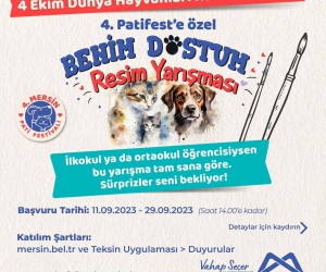 Patili dostlar çocukların hayal gücüyle resmedilecek