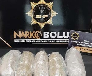 Bolu’da 5 kilogram uyuşturucu ele geçirildi, çete çökertildi