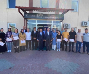 Başarı personel ödüllendirildi
