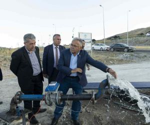 Erciyes’te sıcak su sondaj çalışması devam ediyor