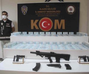Elazığ’da sahte para ve silah ticaretine yönelik operasyon: 6  gözaltı
