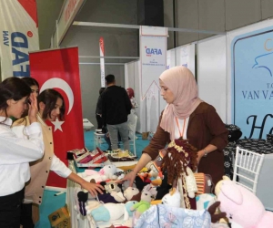 Van Büyükşehir Belediyesi Gurme Fuarında stant kurdu
