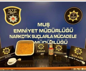 Muş’ta uyuşturucudan 40 kişi yakalandı