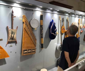 Pendik’te yedi kıtadan 600 müzik enstrümanı sergide buluştu