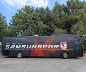 Samsunspor’un takım otobüsü sadece Bayern Münih ve Barcelona’da var