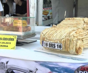 Togg böreği görenlerin iştahını kabarttı