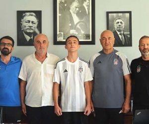 14 yaşındaki çocuk Mardin’den Beşiktaş’a transfer oldu