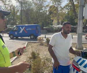 Alkol denetimine takılan sürücü polislere zor anlar yaşattı