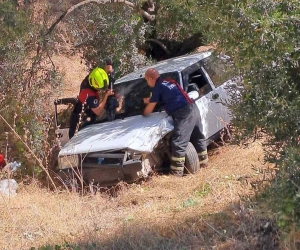 Aydın’da 2 otomobil çarpıştı: 4 yaralı