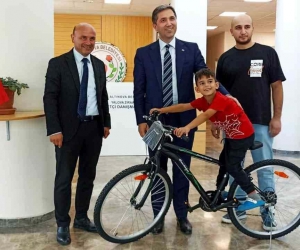 6 yaşındaki Yiğit, bisikletine kavuştu