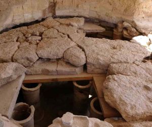 Parion Antik Kenti’nde 1950 yıllık Roma Hamamındaki terleme odası restore edildi