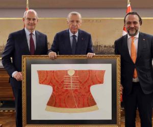 Cumhurbaşkanı Erdoğan, Alibaba Grup Başkanı Evans ile Trendyol Grup Başkanı Çetin’i kabul etti