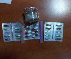 Narko alan uygulamasında uyuşturucu ve silah ele geçirildi: 2 gözaltı
