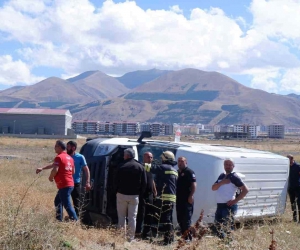Erzurum’da trafik kazası: 1 yaralı