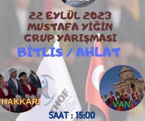 Ahlat’ta ‘Kulüpler Arası Halk Oyunları Bölge Yarışması’ yapılacak