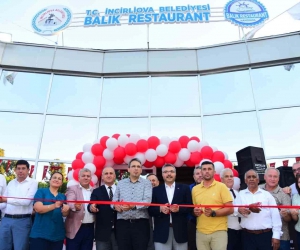 İncirliova Belediyesi Balık Restorantı hizmete açıldı