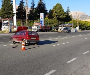 Malatya’da trafik kazası: 1 yaralı