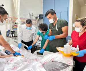 Kahta’da Profesyonel Kronik Yara Bakım Ekibi kuruldu