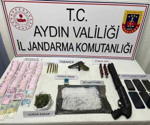 Aydın’da jandarma ekipleri uyuşturucuya geçit vermiyor