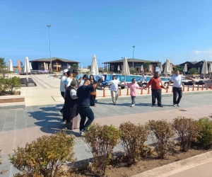 Özel eğitim öğrencileri Samsun’u gezdi