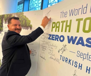 Başkan Yılmaz New York’ta Sıfır Atık İyi Niyet Beyanı’nı imzaladı