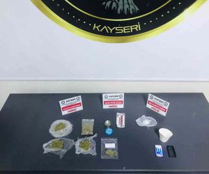 Kayseri’de uyuşturucu operasyonu: 9 gözaltı