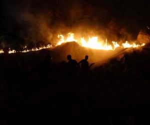 Malatya’daki dağlık alanda çıkan yangın kontrol altına alındı