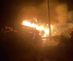 Erzincan Keresteciler Sitesinde çıkan yangın söndürüldü