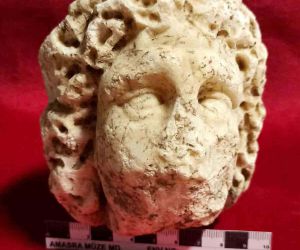 Bartın’daki antik kent kazılarında Büyük İskender başı bulundu