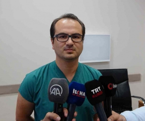 Hastanın rahminden karpuz büyüklüğünde kist çıktı