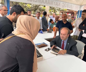 Suriye sınırının sıfır noktası ilk defa kitap fuarına ev sahipliği yapıyor