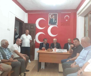 MHP İl Başkanı Candemir’den İnönü’ye ziyaret
