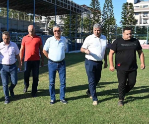 Kazım Gül Spor Tesisleri’nde yenileme çalışmaları başlatıldı