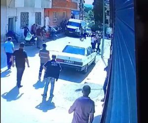 Nizip’te bir kişinin öldüğü bıçaklı kavga anları kamerada
