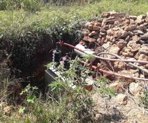 Şanlıurfa’da toprağa gömülü kaçak trafo bulundu