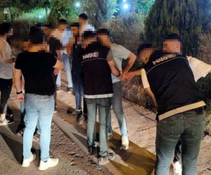 Nusaybin’de polis ekiplerinden narkotik denetimi