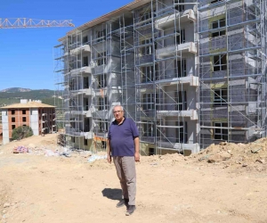 Başkan Cengiz Arslan, TOKİ konutlarını denetledi