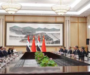 Esad, Çin Devlet Başkanı Xi ile görüştü