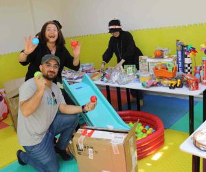 Batman’da gönüllüler tarafından engelli çocuklar için oyun odası yapıldı