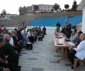Başkan Özlü Bahçelievler ve Sallar’a konuk oldu