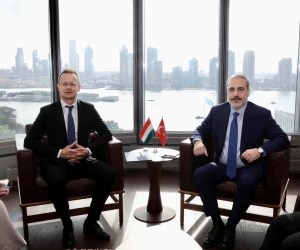 Dışişleri Bakanı Fidan, Macaristan Dışişleri Bakanı Szijjarto’yla görüştü