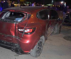 Kırıkkale’de iki otomobil çarpıştı: 4 yaralı