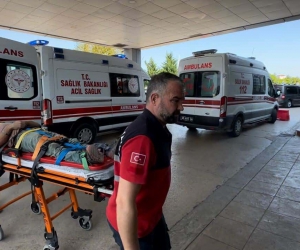 İnşaattan düşen işçi yaralandı