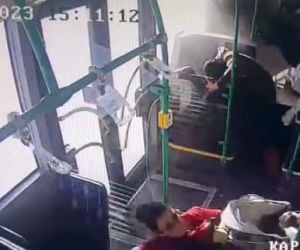 Başakşehir’deki İETT otobüs kazasında otobüs içerisinde yaşanan o anlar kamerada