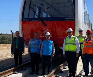 Yerli ve milli sürücüsüz vagon raylara indi