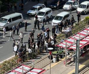 Tramvay kazasında ölen gencin ailesinden tabutlu tepki