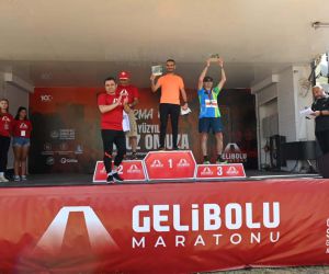 Tarihi Alan’da düzenlenen Uluslararası Gelibolu Maratonu sona erdi