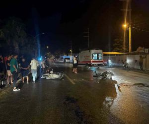 Milas’ta 2 motosiklet çarpıştı: 1 ağır yaralı