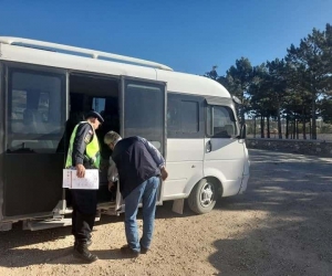 Jandarmadan okul servislerine denetim